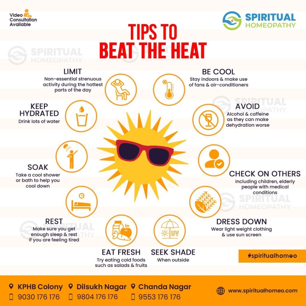 tips to beat the heat
