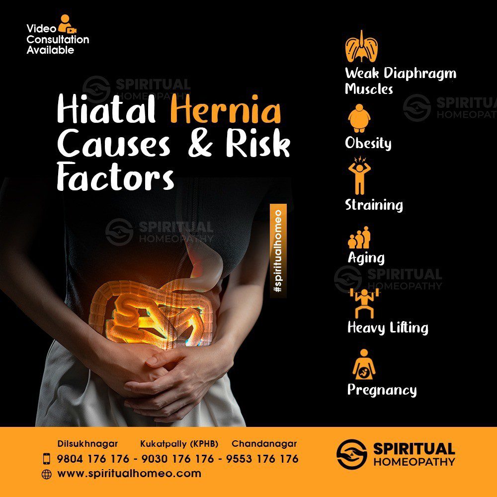 hiatal hernia causes & risk factors