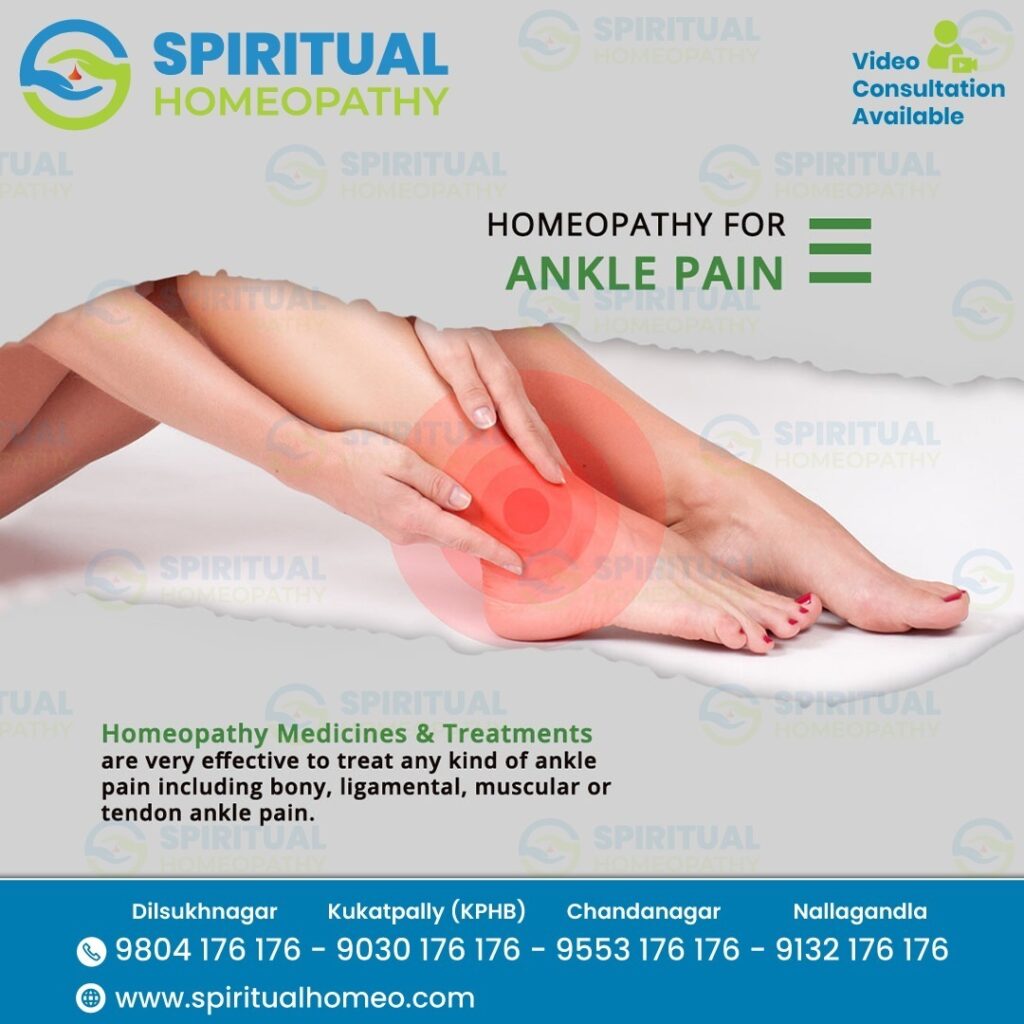 best homeopathy doctor in hyderbad for ankle pain
